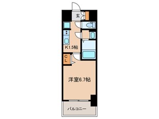 メイクス鶴舞Ⅱの物件間取画像